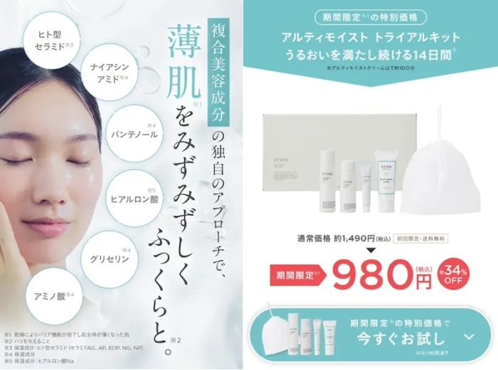 etvosアルティモイストセット