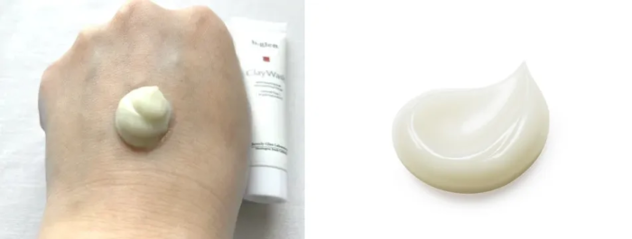 ビーグレン_ニキビ洗顔クレイウォッシュ実際のテクスチャー